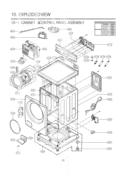 Part Location Diagram of 6201EC1006T LG Noise Filter Assembly