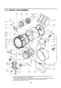 Part Location Diagram of 4861FR3068A LG Clamp