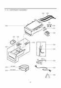Part Location Diagram of AGM73269501 LG Water Inlet Valve Filter Screens
