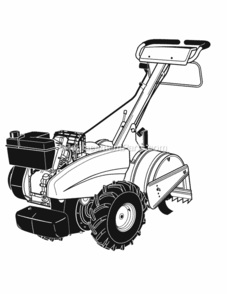 Quick_Reference_414 Diagram and Parts List for 2006 MTD Tiller