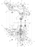 Page B Diagram and Parts List for 2008 MTD Tiller