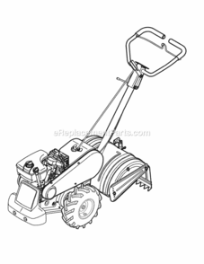 Page I Diagram and Parts List for 2012 MTD Tiller