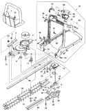 Page B Diagram and Parts List for 59AC202-195 MTD Hedge Trimmer