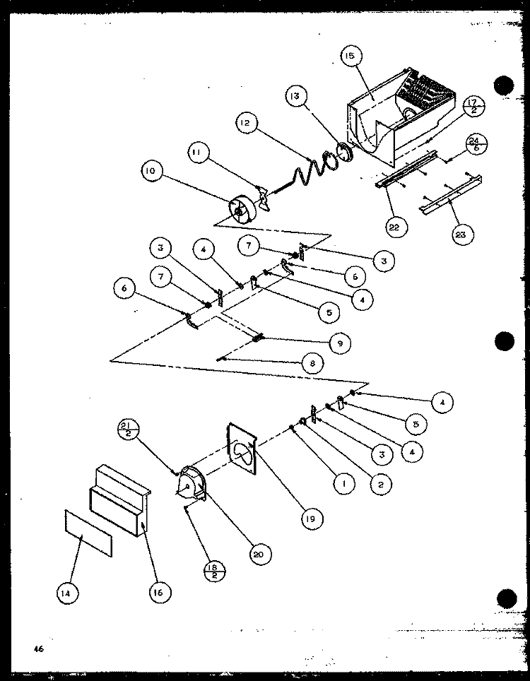 Part Location Diagram of M0216703 Maytag USE ACP 12990525