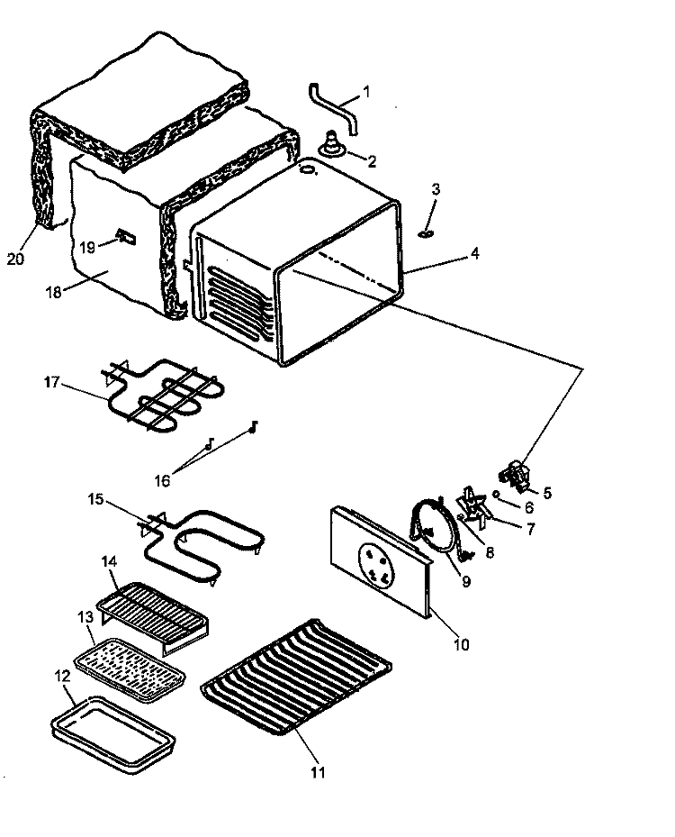 Part Location Diagram of R0000343 Whirlpool DISCONTINUED