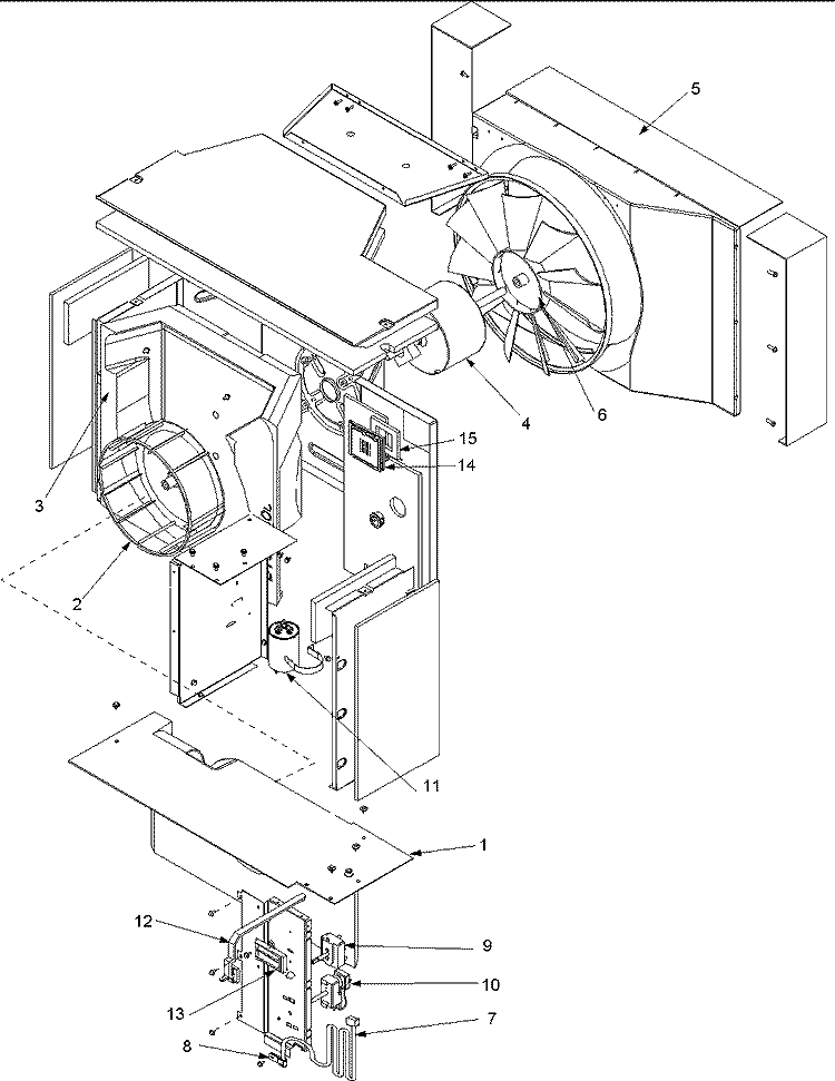 Part Location Diagram of 8201652 Whirlpool Capacitor