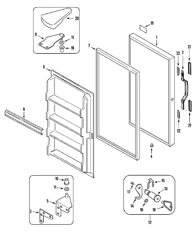 Part Location Diagram of 3-24898-007 Whirlpool Breather Vent Plug