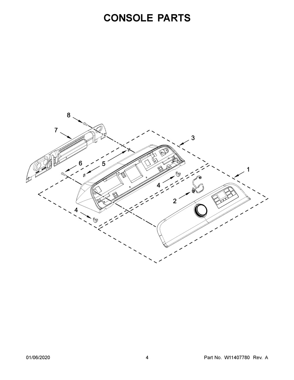 Part Location Diagram of W11596129 Whirlpool HARNS-WIRE