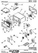 Page 1 Diagram and Parts List for  Litton Microwave