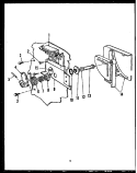 Page 6 Diagram and Parts List for DUP20219O R Caloric Dishwasher