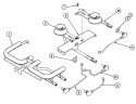 Part Location Diagram of WP705105 Whirlpool Front Burner