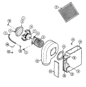 Part Location Diagram of 3415F003-51 Whirlpool BAND-MOTOR