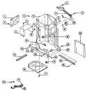 Part Location Diagram of 882688 Whirlpool Wheel Assembly - Kit of 2