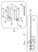 Part Location Diagram of WP9870163 Whirlpool Power Nut Kit