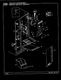 SHELVES & ACCESSORIES Diagram and Parts List for BU86A Admiral Refrigerator