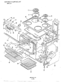 Part Location Diagram of WPW10196406 Whirlpool Drip Bowl - 6 Inch