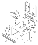 Part Location Diagram of 8204857 Whirlpool Vent Grille