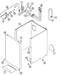 Part Location Diagram of WP22001274 Whirlpool Water Inlet Valve