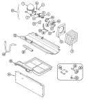 COMPRESSOR Diagram and Parts List for  Magic Chef Refrigerator