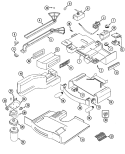CONTROLS (JCD2389DEB / Q / S / W) Diagram and Parts List for  Jenn-Air Refrigerator