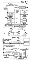WIRING INFORMATION (EB / Q / S / W - REV 10) Diagram and Parts List for  Jenn-Air Refrigerator