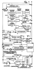 WIRING INFORMATION Diagram and Parts List for  Jenn-Air Refrigerator