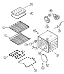 Part Location Diagram of WPW10282527 Whirlpool Oven Rack