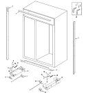 CABINET Diagram and Parts List for  Dacor Refrigerator
