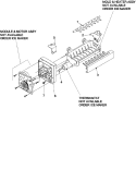 ICE MAKER 61005508 Diagram and Parts List for PJCB2059GS1 Jenn-Air Refrigerator