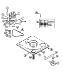 Part Location Diagram of WP21001915 Whirlpool Tub to Pump Hose