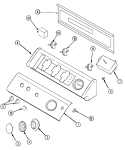 Part Location Diagram of WP22001659 Whirlpool Timer Knob Base