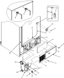 CABINET BACK Diagram and Parts List for  Maytag Refrigerator