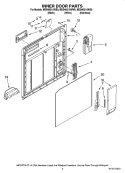 Part Location Diagram of WP3379674 Whirlpool Vent Assembly (Includes Item 6