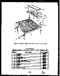 Section 16 Diagram and Parts List for  Caloric Dishwasher