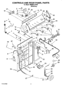 Part Location Diagram of W10337781 Whirlpool Water Level Switch