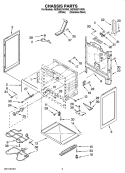 Part Location Diagram of WP3196037 Whirlpool Front Foot