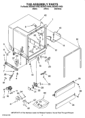 Part Location Diagram of WPW10082896 Whirlpool Heater Element