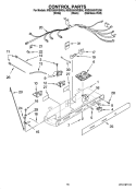 Part Location Diagram of WPW10366605 Whirlpool Defrost Control Board