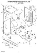 Part Location Diagram of 279782 Whirlpool Door Switch and Actuator Kit