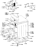 Part Location Diagram of WPY311270 Whirlpool WASHER- TE