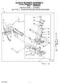 Part Location Diagram of WP694424 Whirlpool Natural Gas Limiter