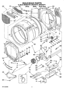 Part Location Diagram of WP8544771 Whirlpool Dryer Heater Element