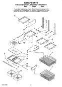 Part Location Diagram of WP8270019 Whirlpool Upper Rack Wheel and Mount Assembly