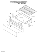 Part Location Diagram of WPW10256908 Whirlpool Oven Rack