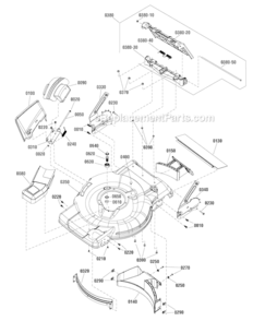Deck_Group_7501638 Diagram and Parts List for BTXPV226750HW Murray Lawn Mower