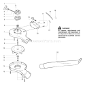 Page D Diagram and Parts List for Type 7 Poulan Leaf Blower / Vacuum