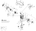 Page B Diagram and Parts List for Type 1 Poulan Chainsaw