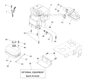 Engine Diagram and Parts List for 96012004500 Poulan Lawn Tractor