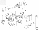 Page A Diagram and Parts List for  Poulan Leaf Blower / Vacuum