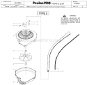 Page A Diagram and Parts List for Type 2 Poulan Edger